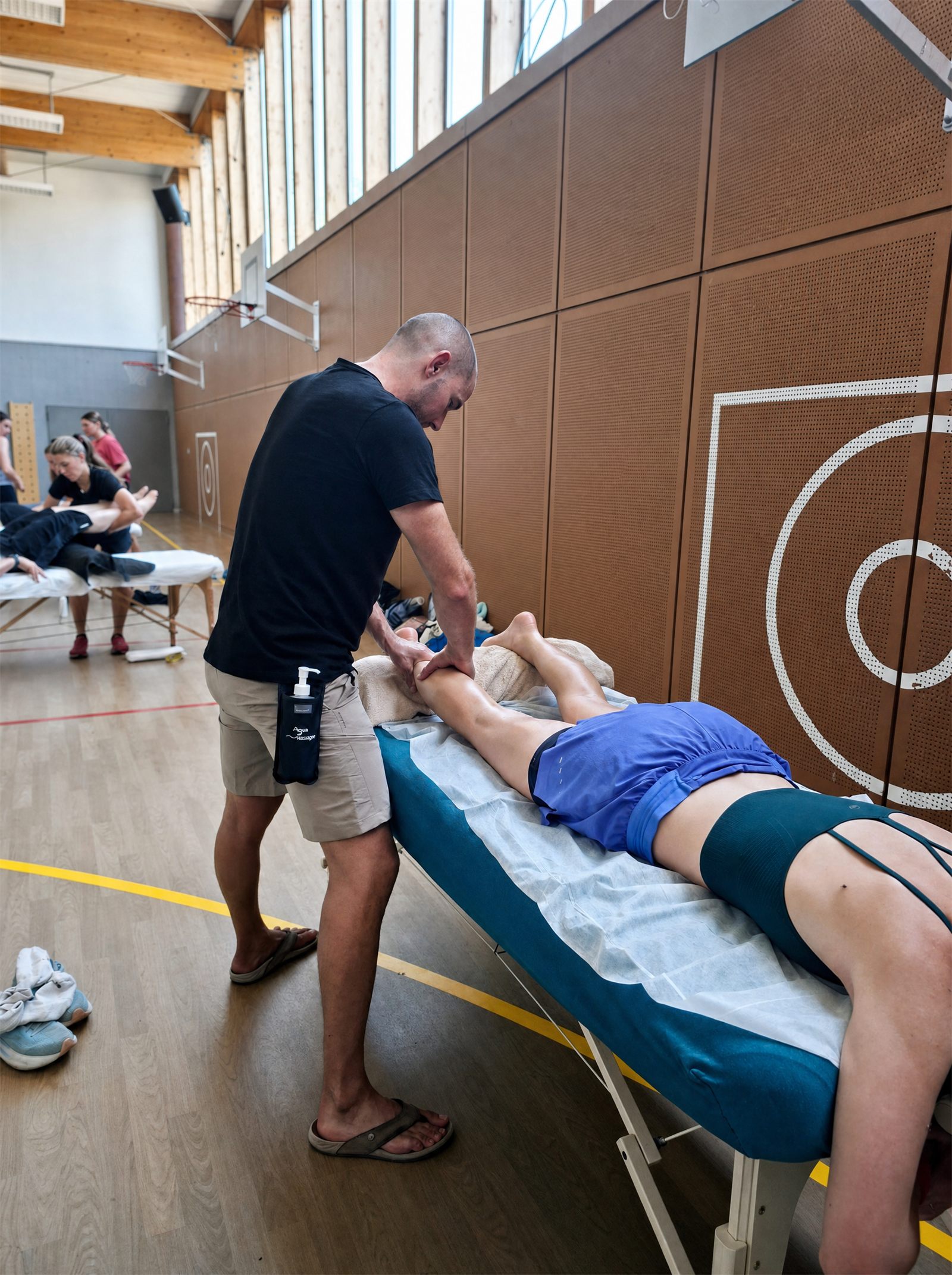 Massage sur événement sportif